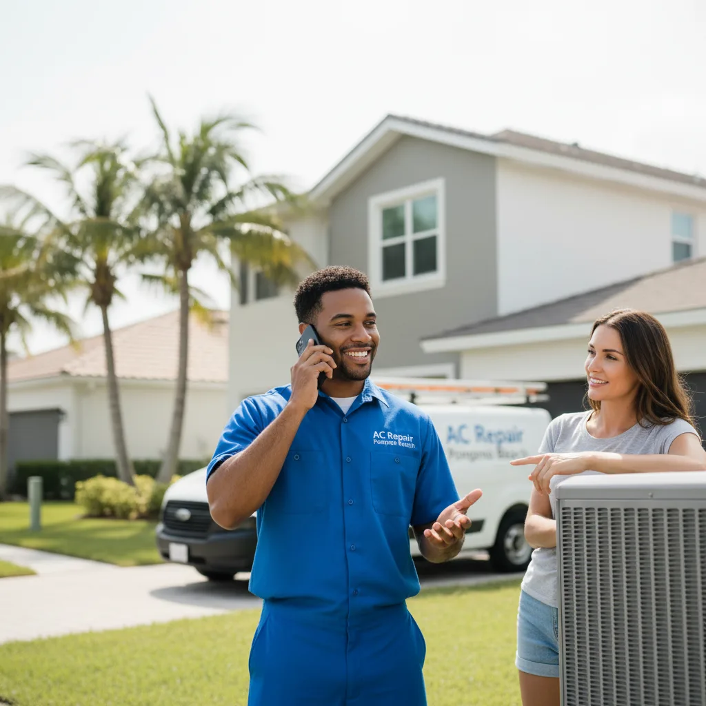 AC Repair Pompano Beach customer support in Harbor Beach
